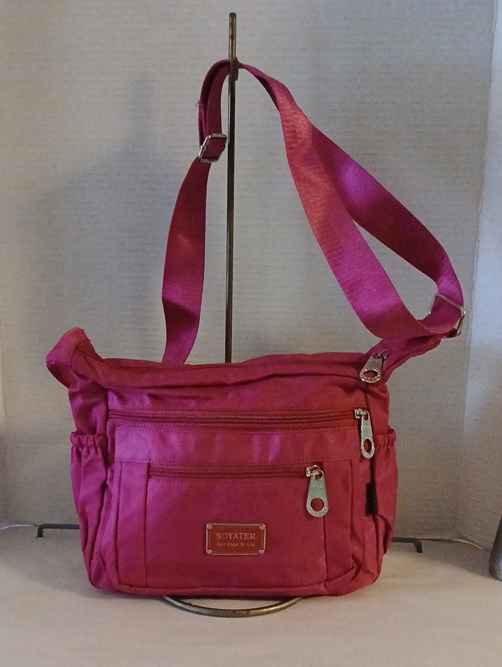 Soyater Pink Everyday Crossbody Bag